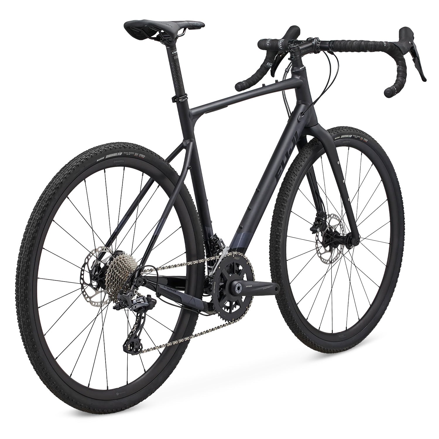 Fuji Jari 1.1 Shimano 105 Gravel Bike, Black, bixbybicycles.com