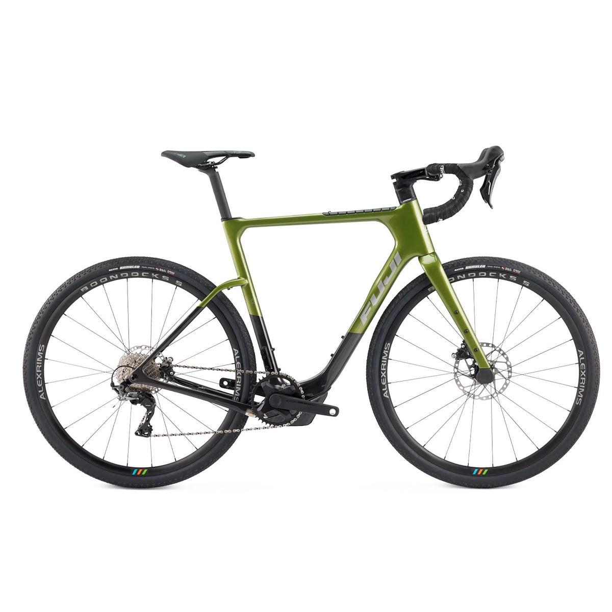 fuji gravel bike review Jari 1.3 Bike, Pearl Olive Green, 2025 – Bixby Bicycles Other Equipment Starter Drive Bendix Gear Farbe:MATTE BLACK/RASPBERRY Shimano Tiagra Components