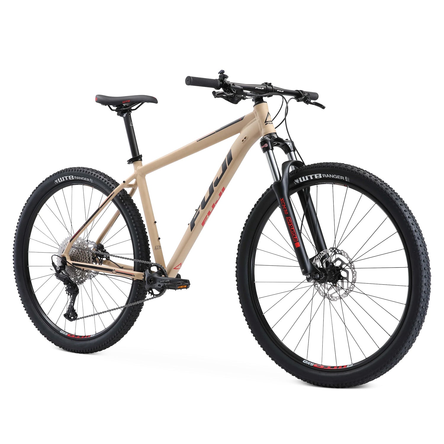 Fuji Nevada 1.3 Mountain Bike, 29" Wheels, Satin Sand 2024, Bixbybicycles.com