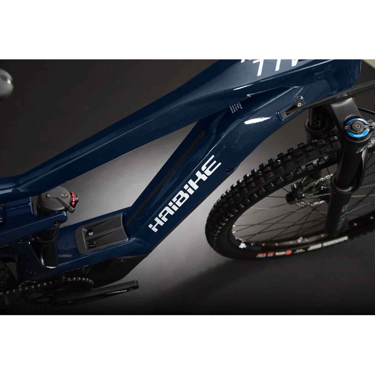 Haibike ALLMTN 3, e-bike MTN/ATB, Navy Blue, bixbybicycles.com