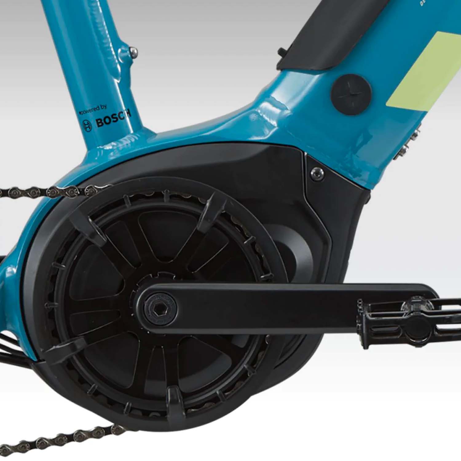 Haibike, Trekking 5, E-Bike Commuter, Blue, Large + X-Large, BixbyBicycles.com