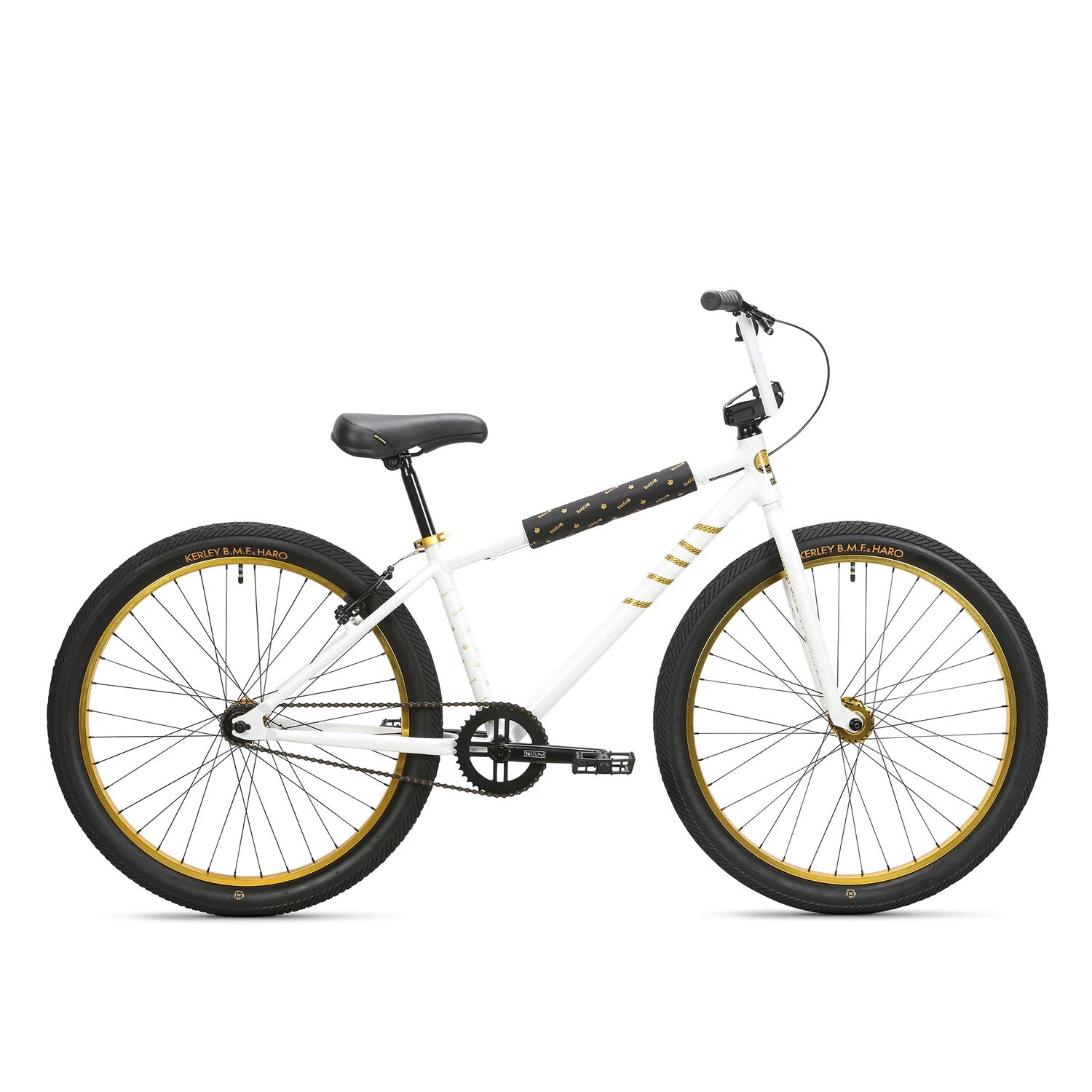 HARO BMF 26" BMX Pearl White, 2023, bixbybicycles.com