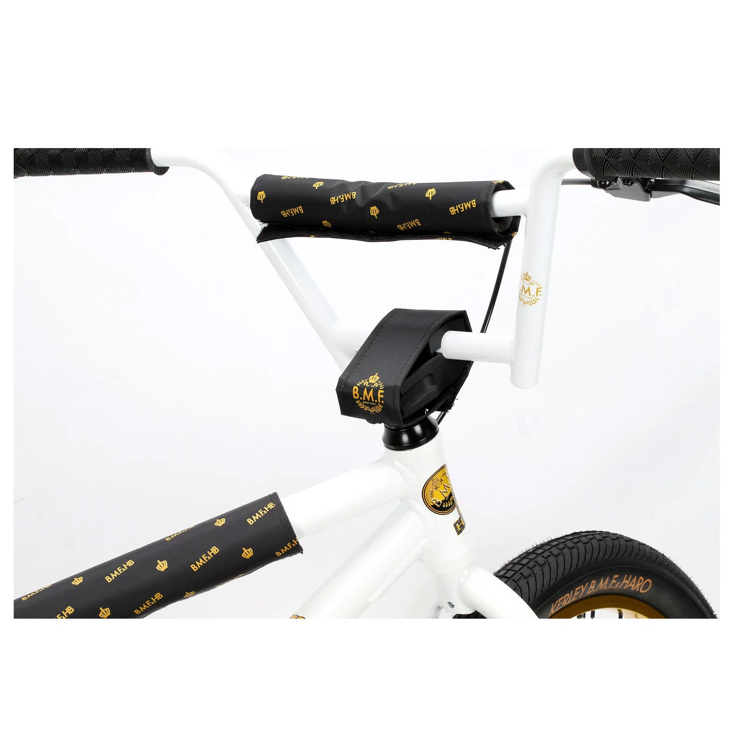 HARO BMF 26" BMX Pearl White, 2023, bixbybicycles.com