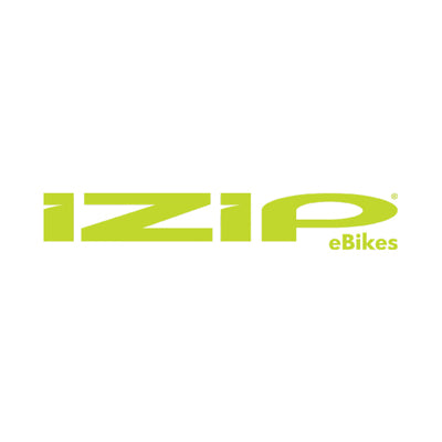 iZip e-bike logo, izip electric bBicycles are sold at Bixby Bicycles, Oklahoma