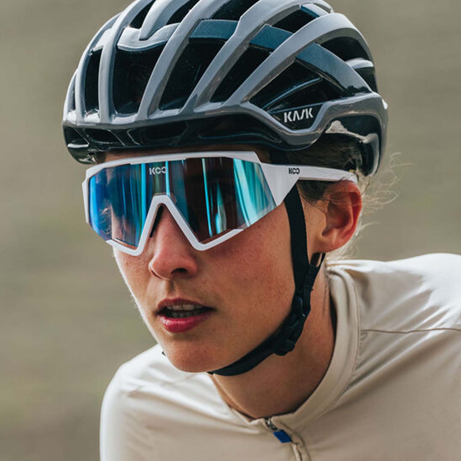 Kask Valegro Gray Road Helmet, Medium, bixbybicycles.com