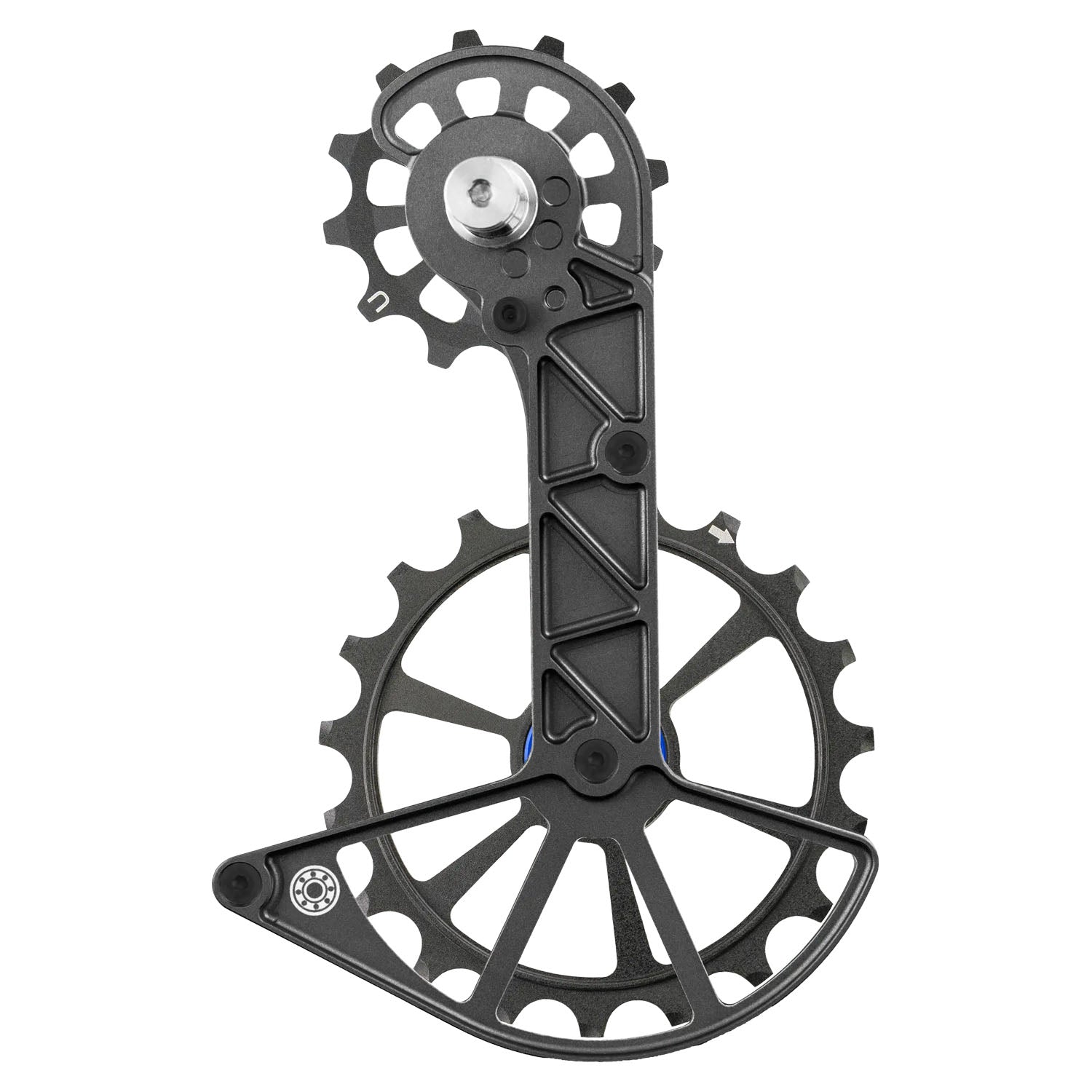 Kogel Kolossos Oversized Pulley Cage, Shimano R9200 - Black 12 speed, bixbybicycles.com