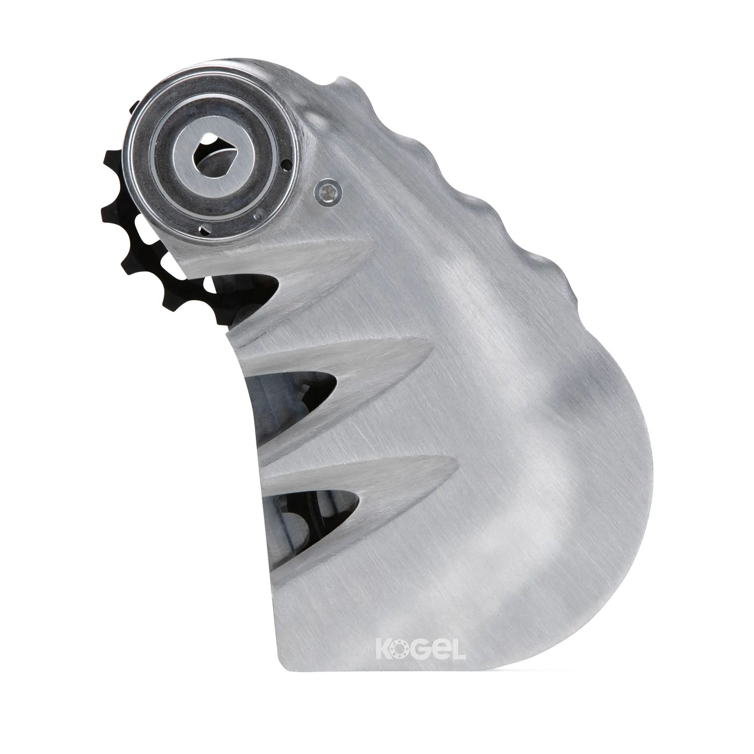 Kogel Over Size Kolossos Pulley Sysem, Silver W /Purple Pullies SRAM Red / Force, bixbybicycles.com