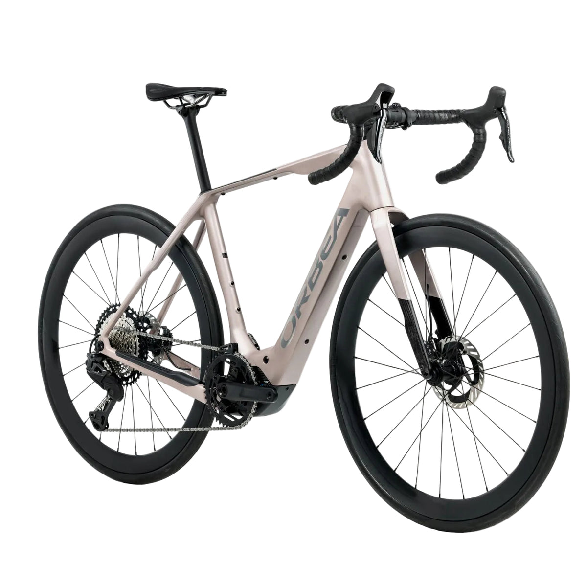 Orbea Denna M40, 28MPH eBike, Shimano, Nickel Matt, bixbybicycles.com