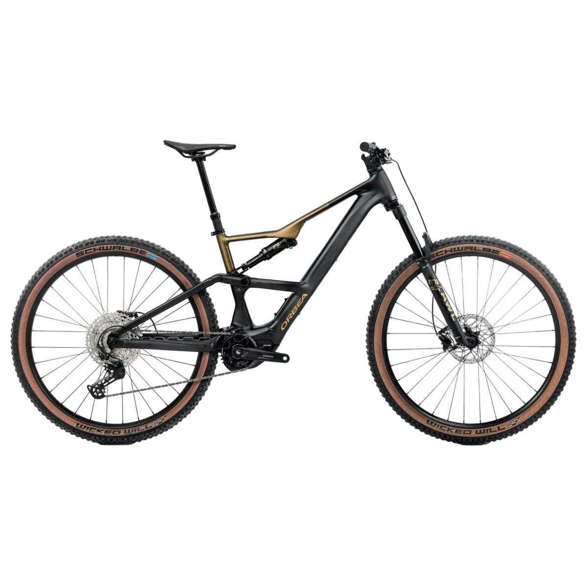 Orbea Rise Sl H20 2025 Diamond Black Splash/Olive Green Matt L