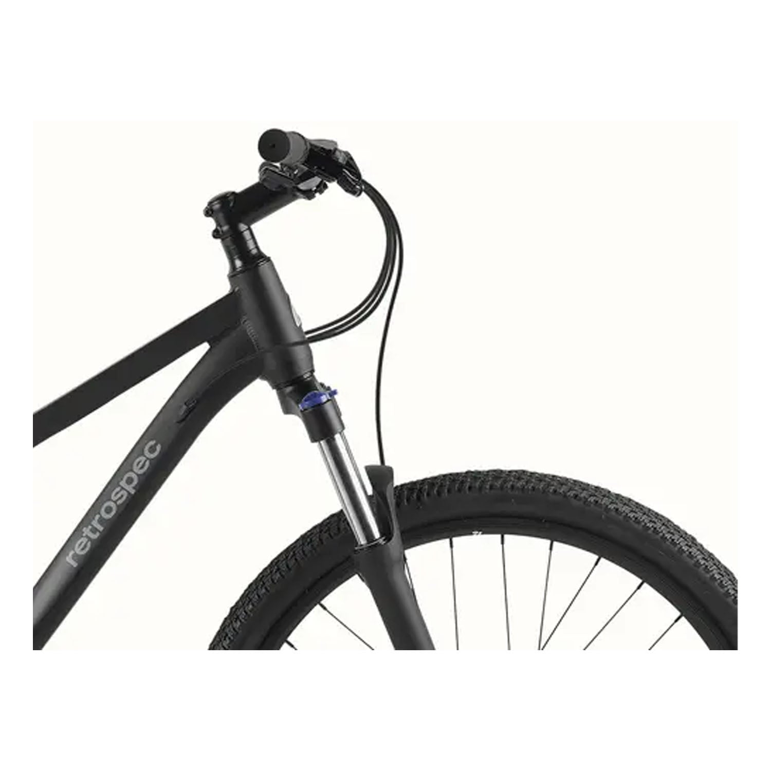 Retrospec Ascent 26" Mountain Bike - Step Through 21 Speed, Matte Black, bixbybicycles.com