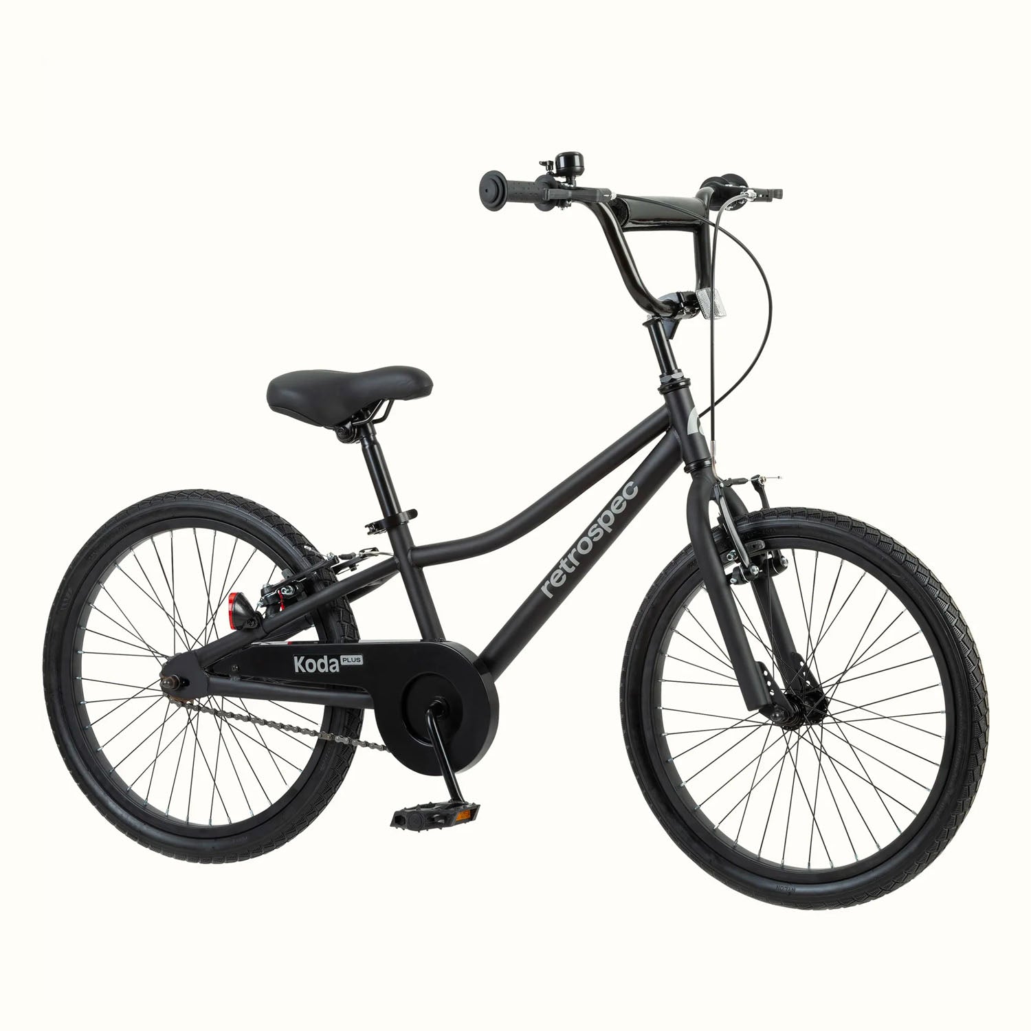 Retrospec Koda Plus 20" Kids Bike > 20" > Black Matte 5479, Bixby Bicycles, bixbybicycles.com