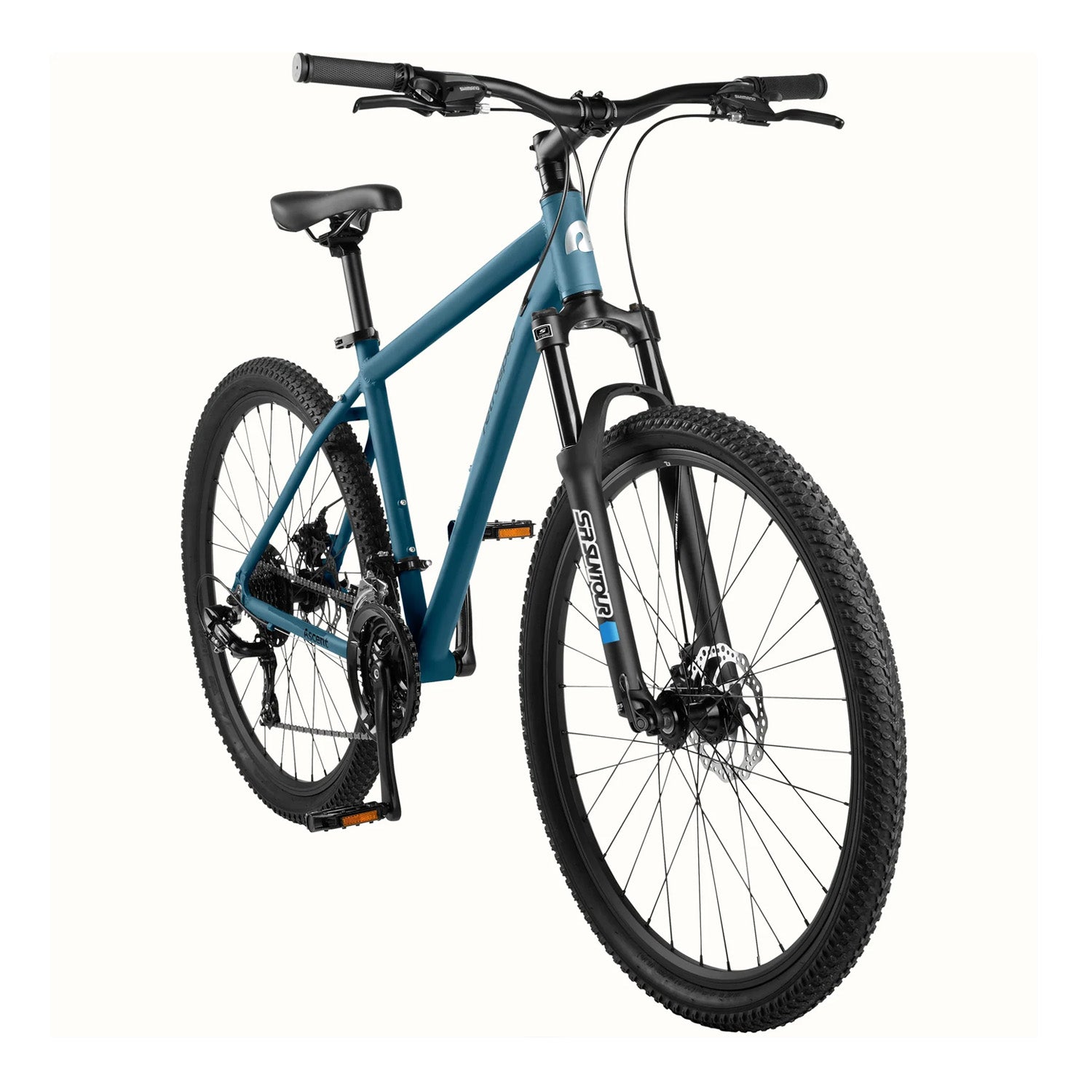 Retrospec Ascent 27.5" Mountain Bike - 21 Speed, Blue, bixbybicycles.com
