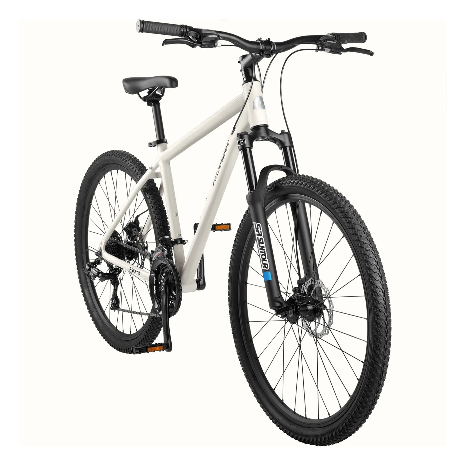 Retrospec Ascent 27.5" Mountain Bike - 21 Speed, Matte Silt, bixbybicycles.com