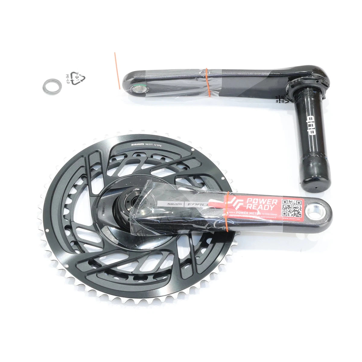 SRAM Force AXS Crankset, 170mm, 35/48T, NO POWER METER, Take Off Part, bixbybicycles.com