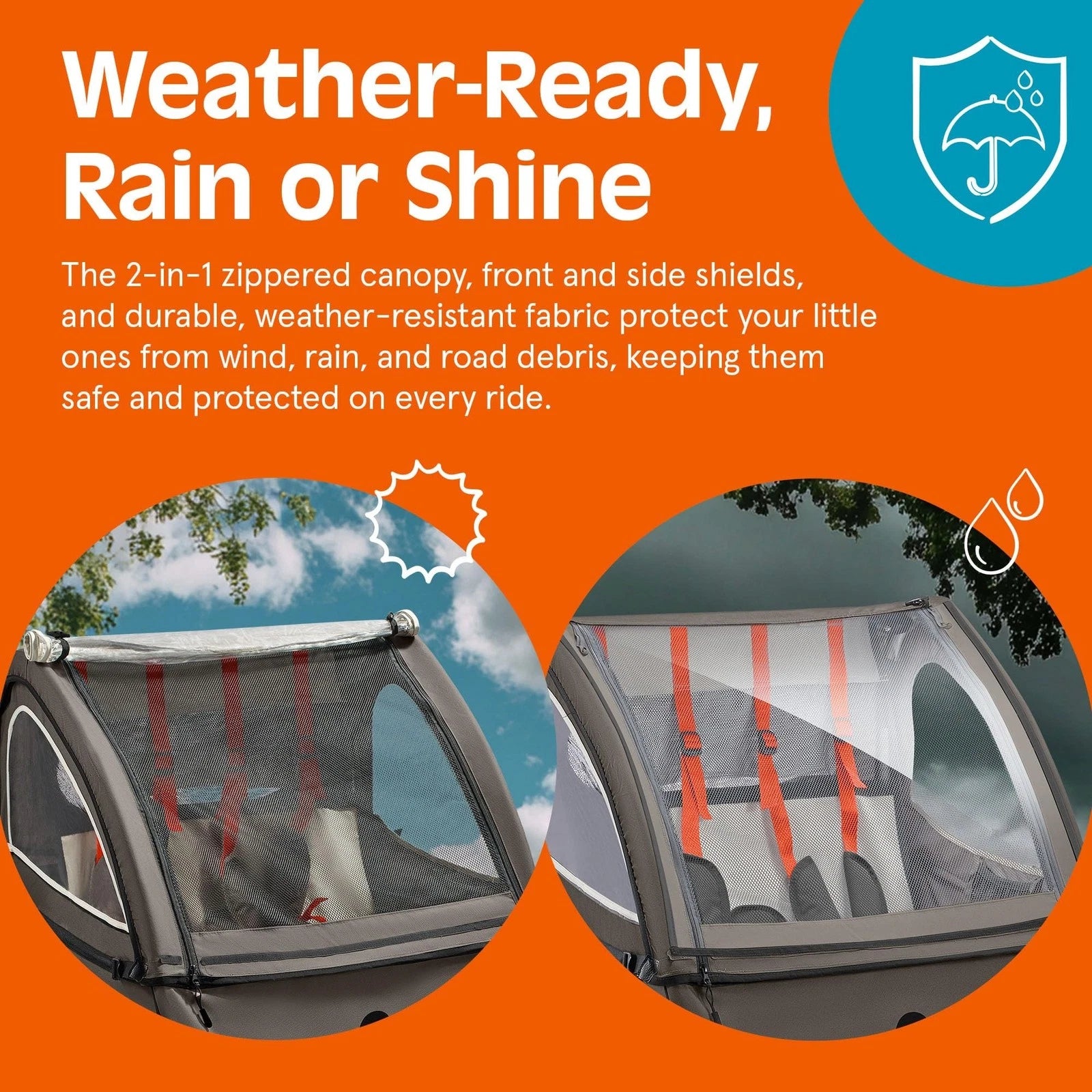 Retrospec Rover, 2 Passenger Trailer, bixbybcycles.com