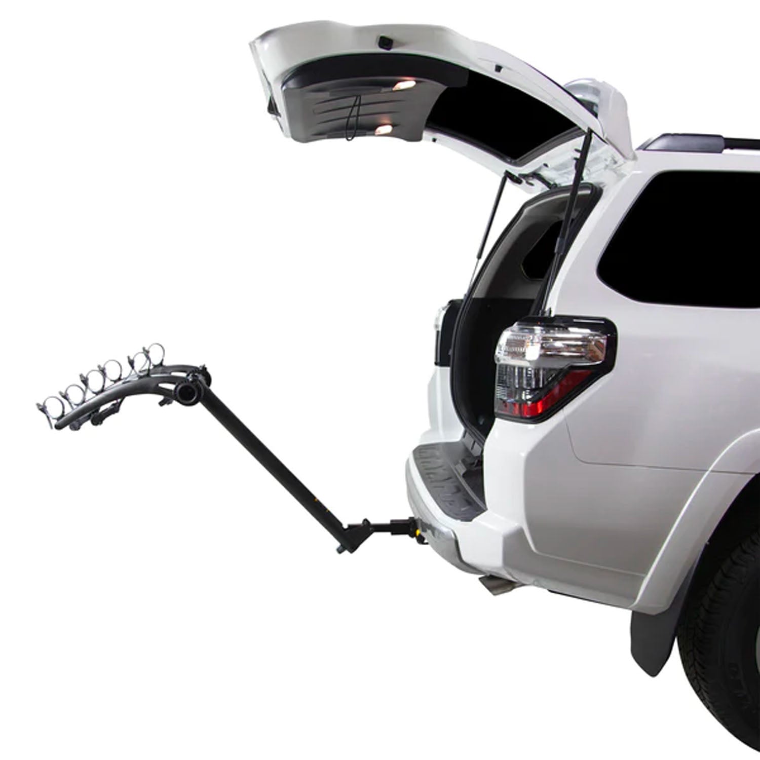 Saris Bones 3 Bike Hitch Rack with fold design and tilt, #883, bixbybicycles.com