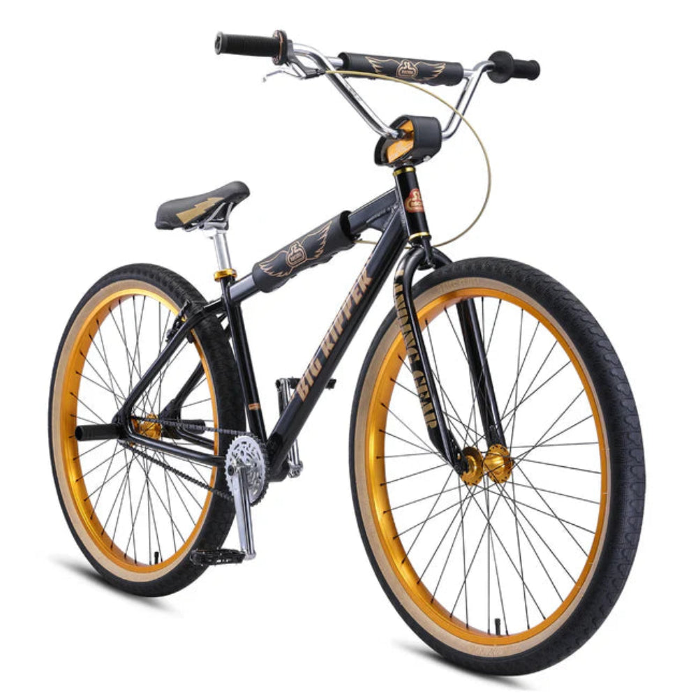 SE Big Ripper 29" BMX 2025, Classic Black, bixbybicycles.com