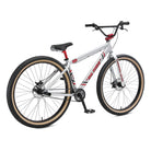 SE Bikes BMX Big Flyer HD 29" Wheel, Big Silver, back view, bixbybicycles.com