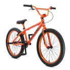 SE Bikes So Cal Flyer 24" BMX, Orange front, bixbybicycles.com