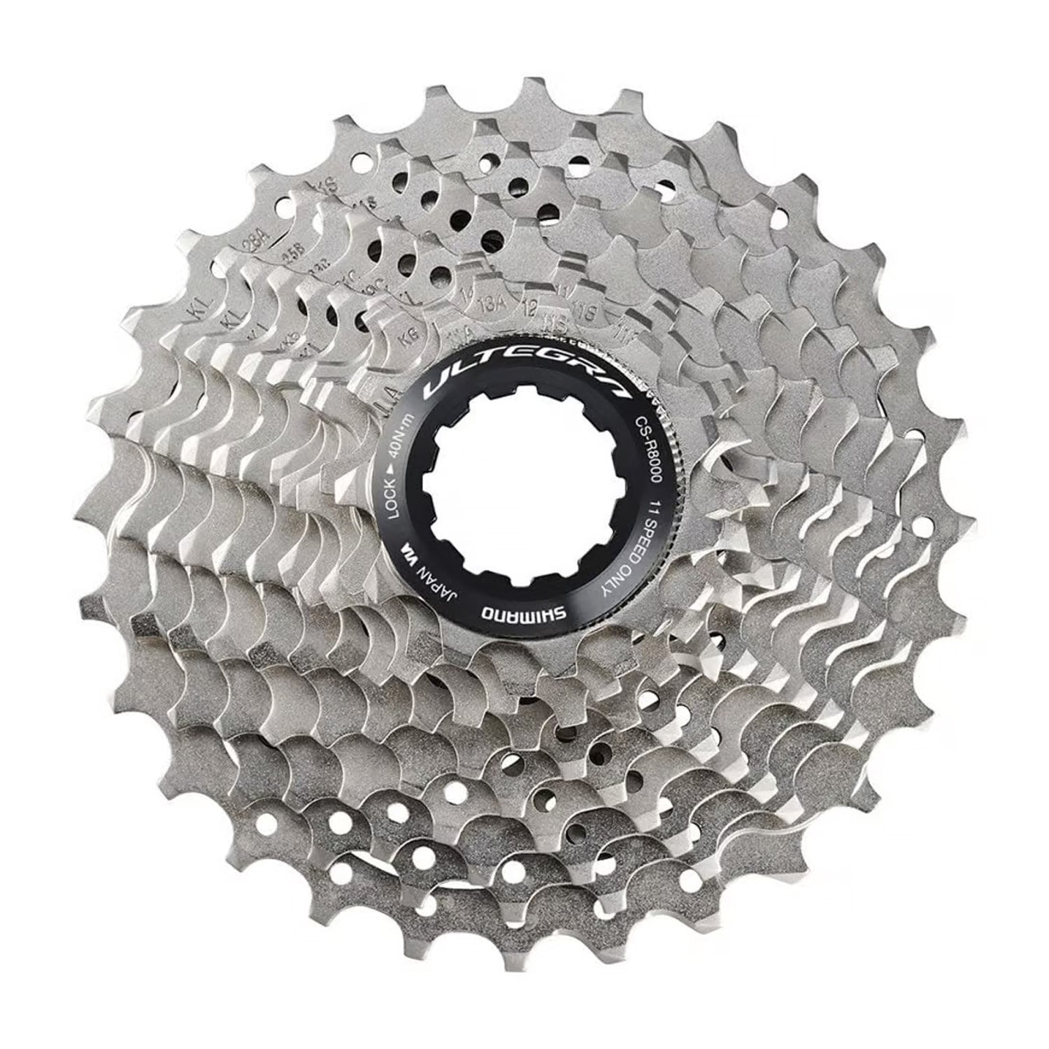 Shimano Ultegra CS-R8000 11SP Cassette (11-30T), bixbybiycles.com