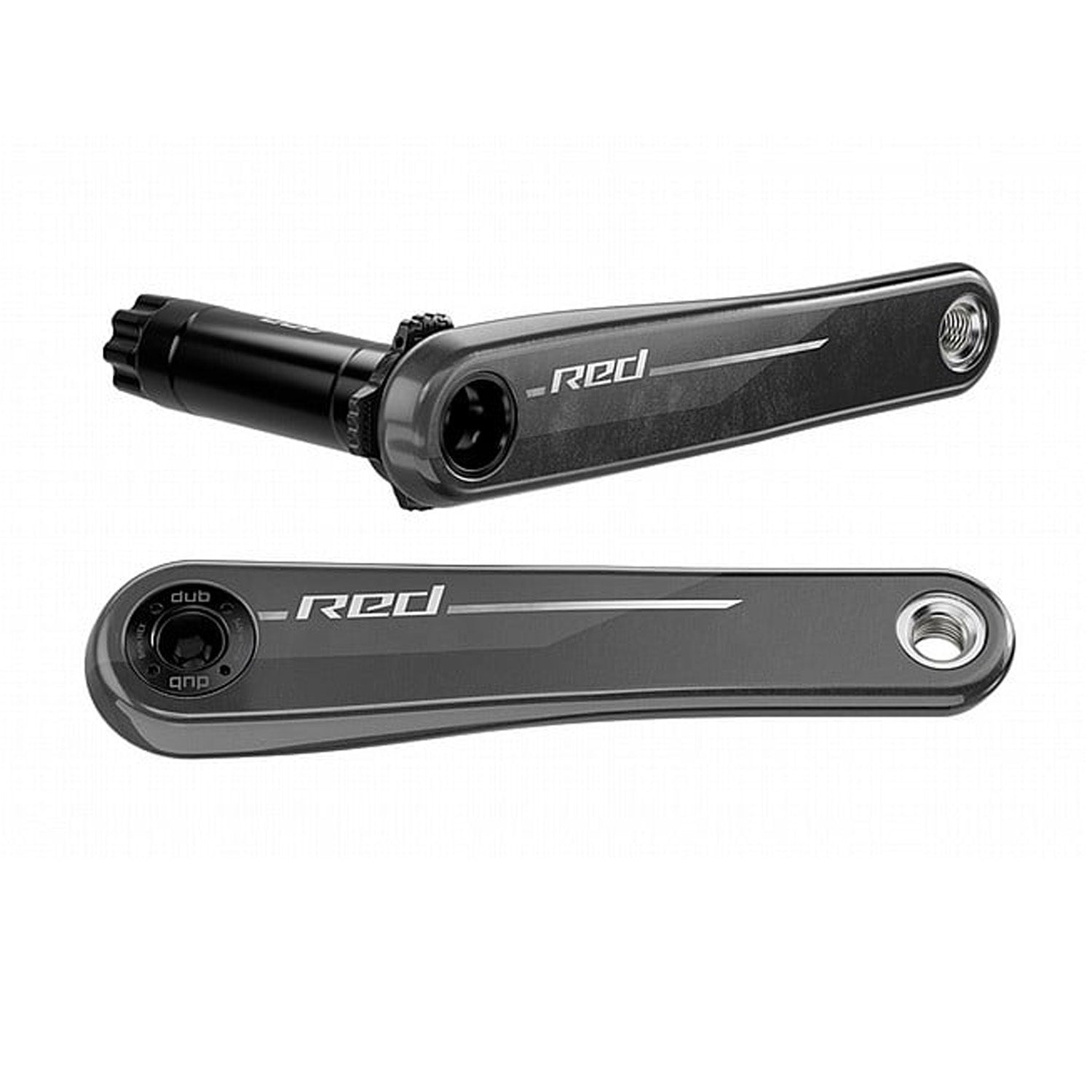 SRAM AXS RED Crank 175mm, Carbon, No Rings or Spider, bixbybicycles.com