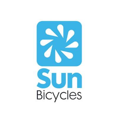 Sun Bike logo, Sun Bicycles are sold at Bixby Bicycles, Oklahoma
