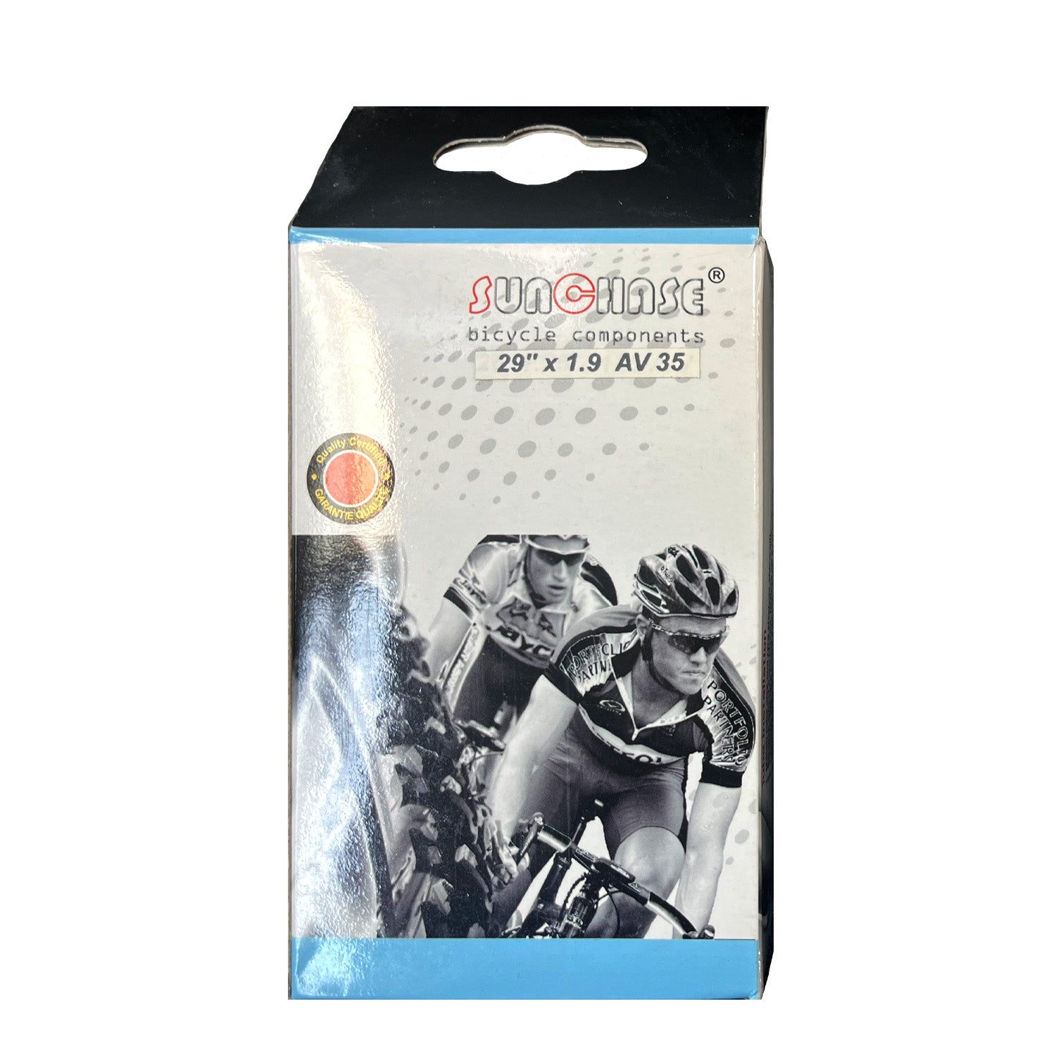 Sunchase (MTB) Inner Tubes 29" x 1.9 to 2.10 / 35 mm Schrader Valve, BixbyBicycles.com