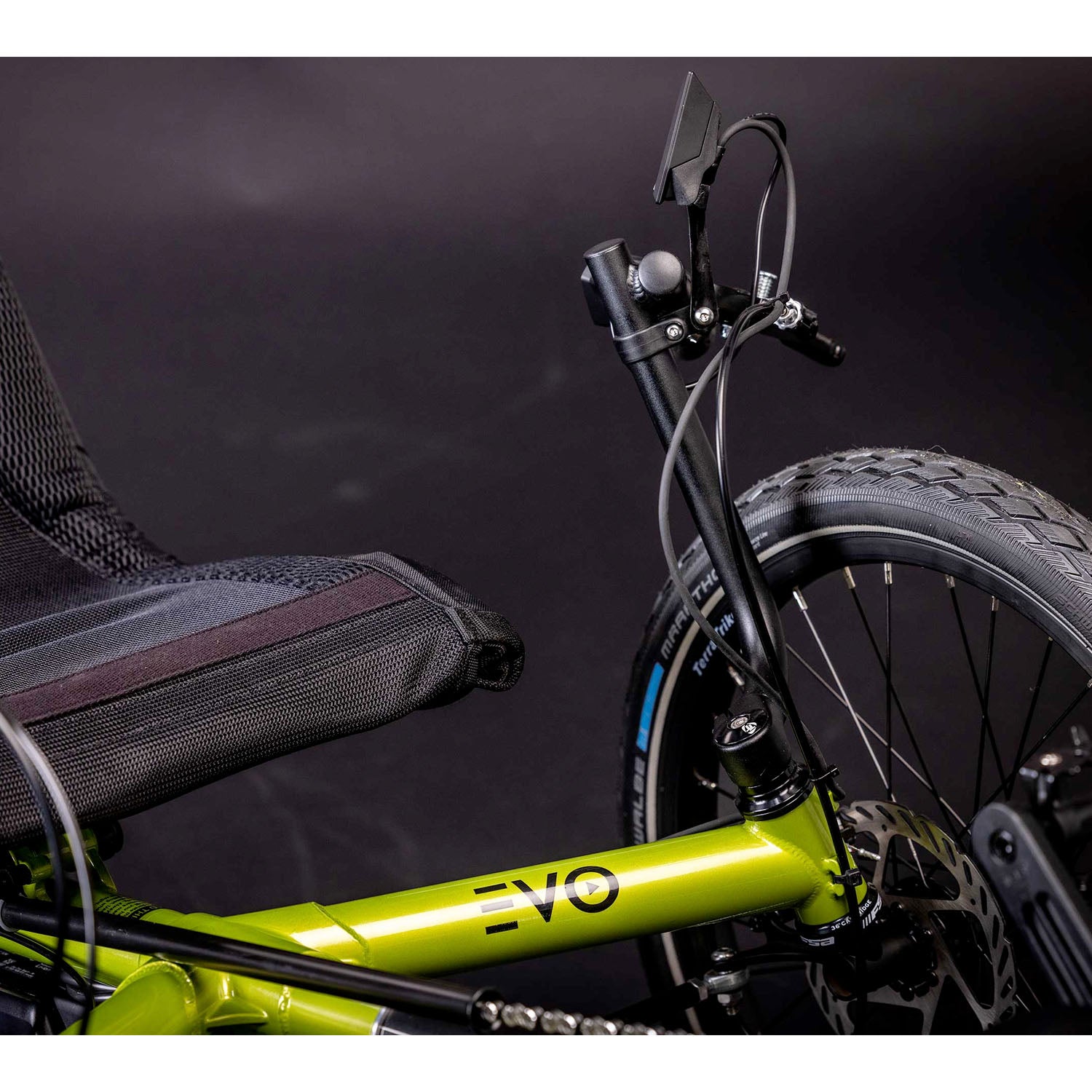 Terra Trike GT EVO > Bosh Motor > 24 Wheel > Electric Green, bixbybicycles.com