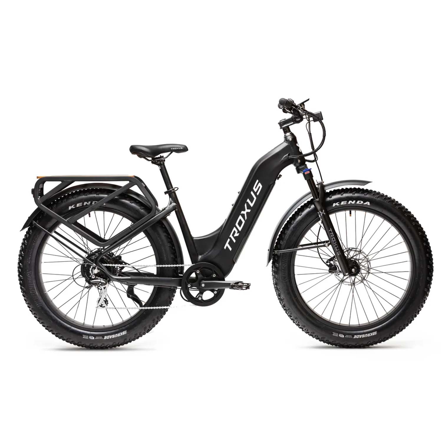 Troxus Explorer Plus EBIKE, 750 Watt, Black, bixbybicycles.com