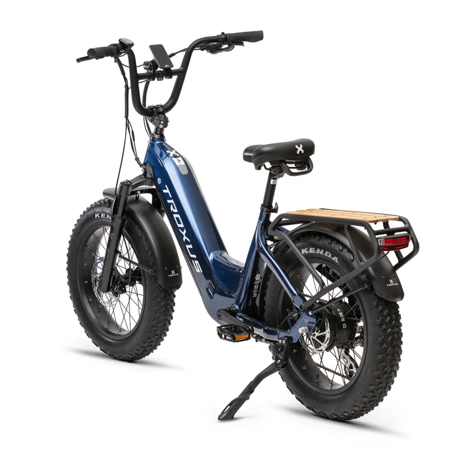 Troxus Lynx Plus, Non Folding, Blue, 750 Watts, Blue, bixbybicycles.com