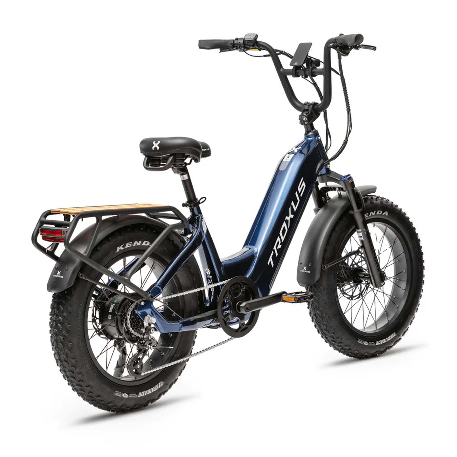 Troxus Lynx Plus, Non Folding, Blue, 750 Watts, Blue, bixbybicycles.com