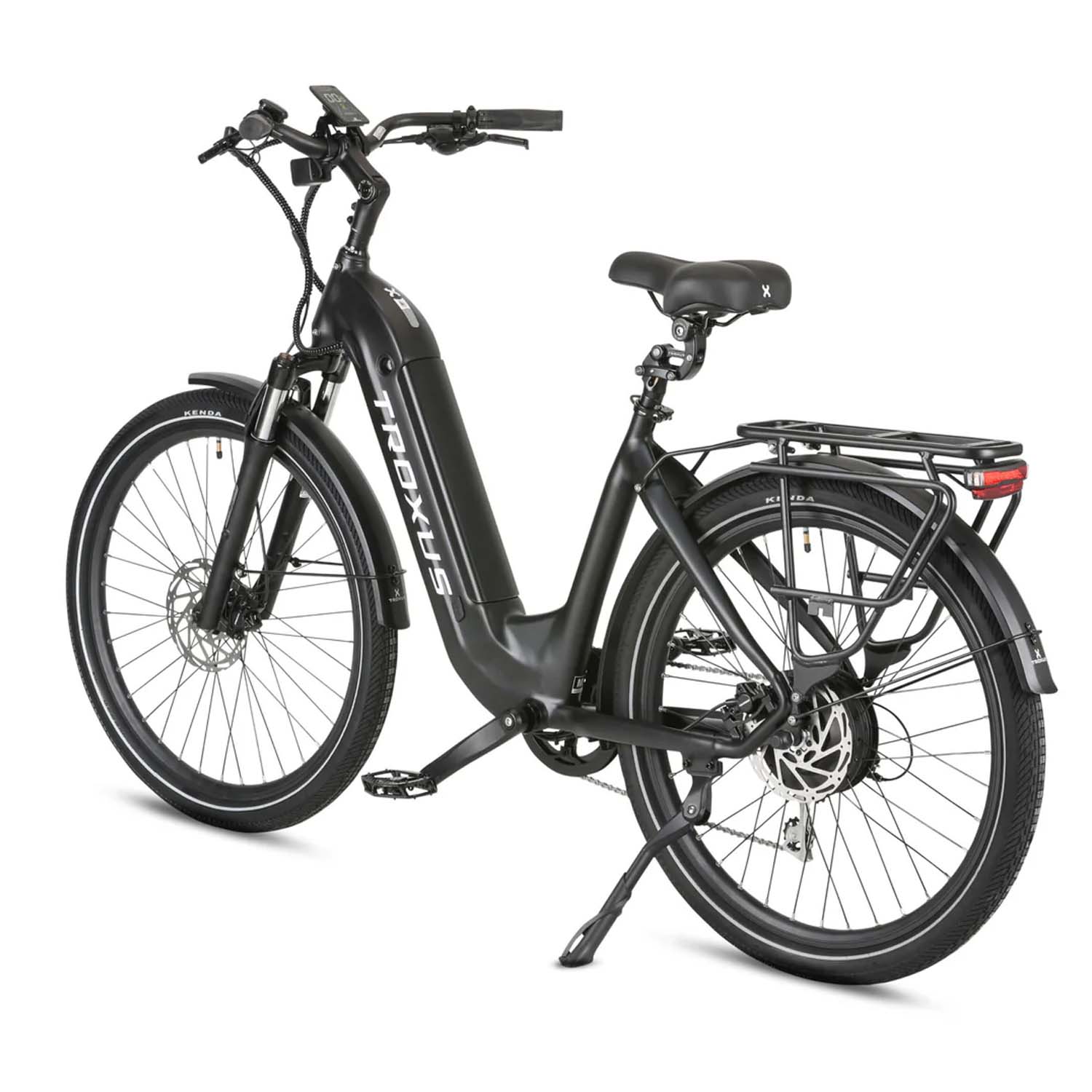Troxus Trax 1.0 Comuter EBIKE, 500 Watt, Black, bixbybicycles.com