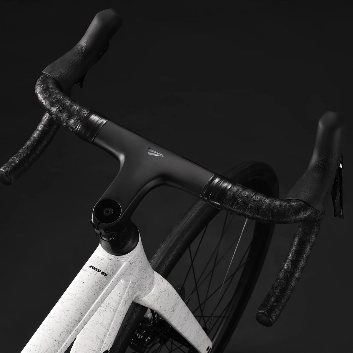 X LABS RS5 Shimano 105 Cable Road Bike, WaveBreaker White, bixbybicycles.com