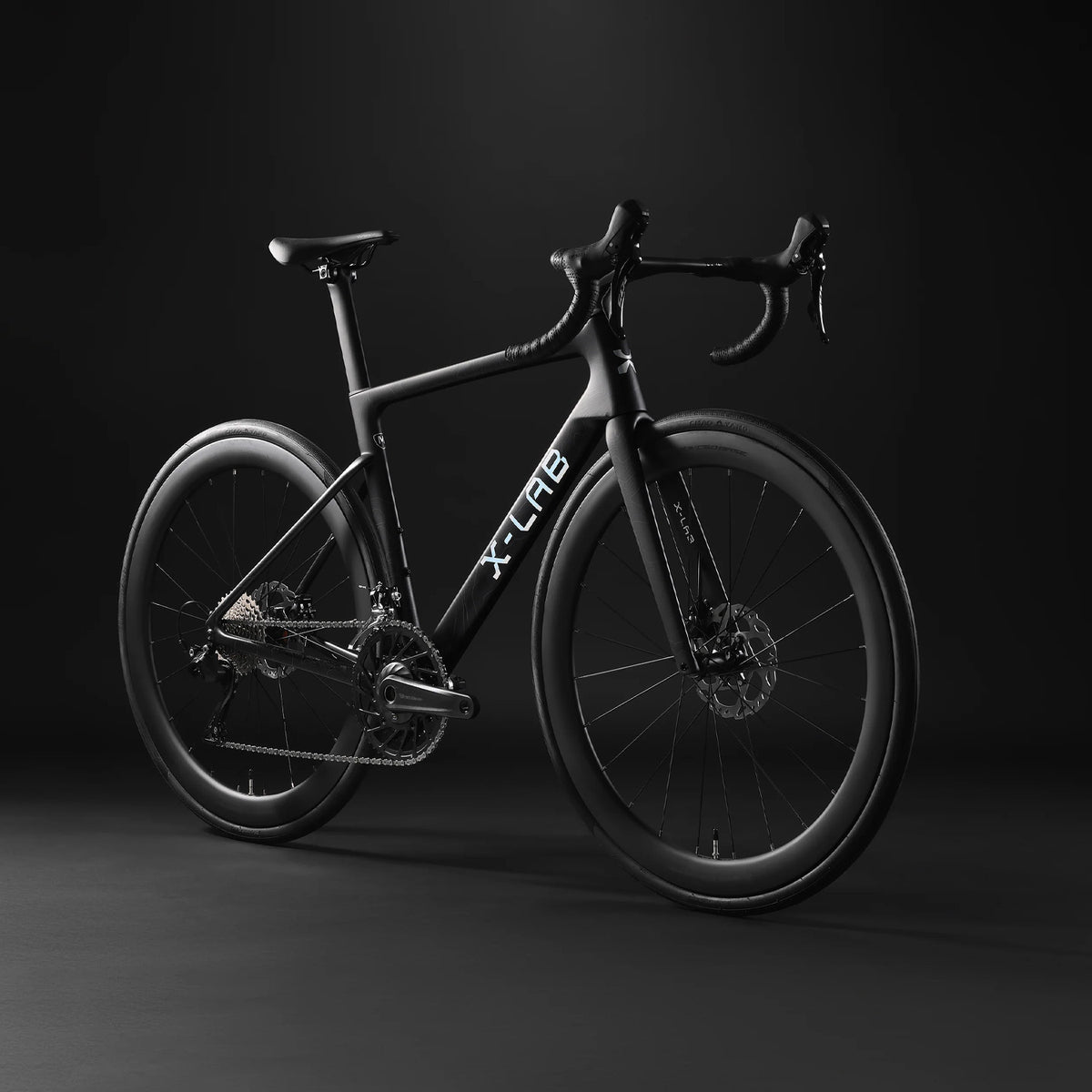 X-LAB RS7 Shimano 105 Di2 Road Bike, Black, bixbybicycles.com