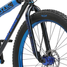 SE Bikes BMX OM Duro 27.5" Wheel 2022 - Black Sparkle front wheel, Bixby Bicycles, Oklahoma