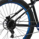 SE Bikes BMX OM Duro 27.5" Wheel 2022 - Black Sparkle back wheel, Bixby Bicycles, Oklahoma