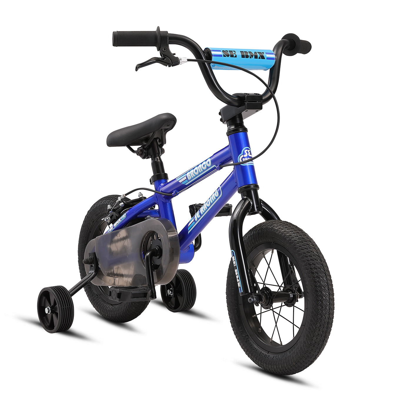 SE Bikes Children's Bronco Blue 12" Wheel 2021, Bixby Bicycles, Oklahoma