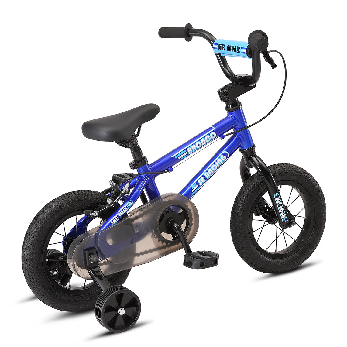 SE Bikes Children's Bronco Blue 12" Wheel 2021, Bixby Bicycles, Oklahoma