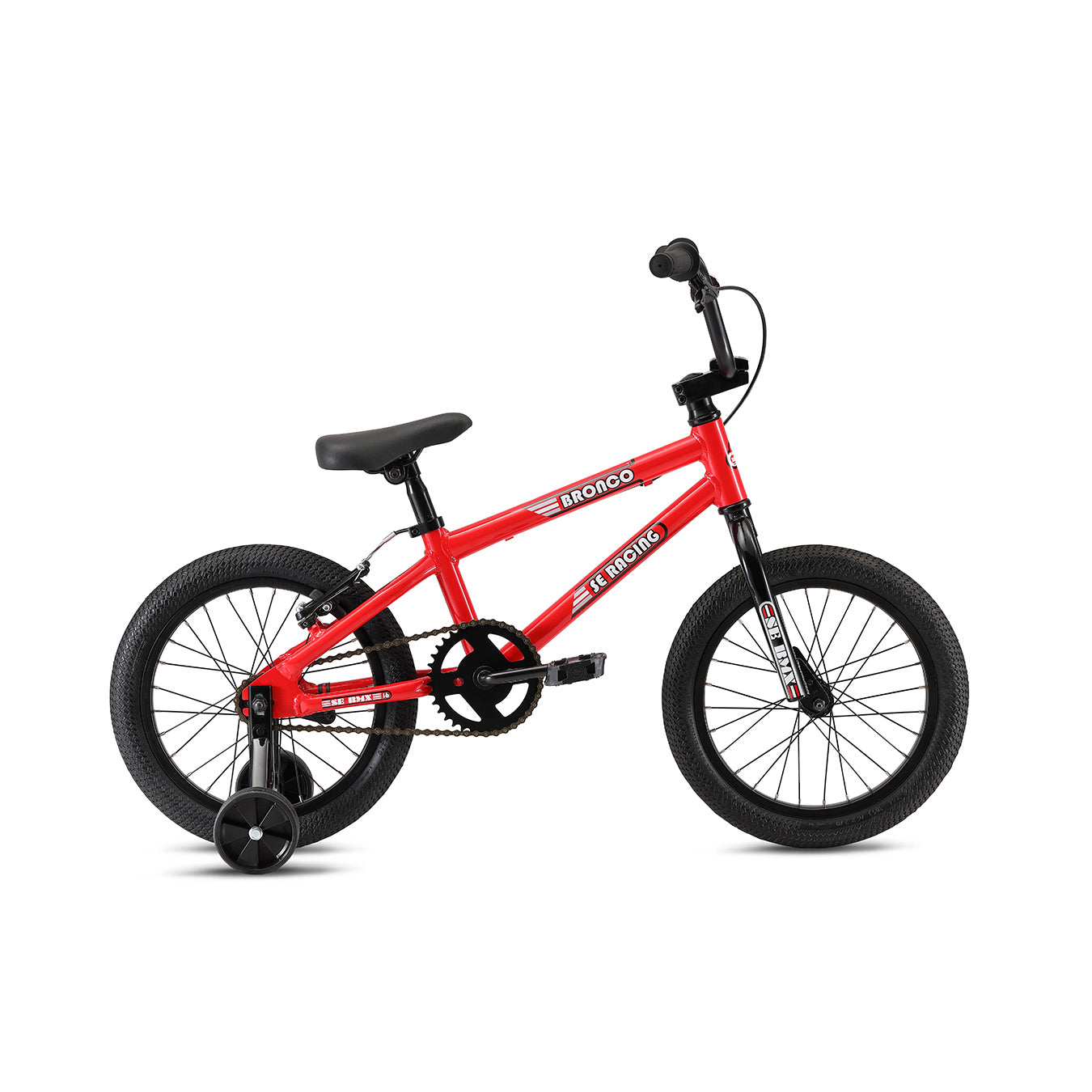 SE Bikes Children's Bronco Red 16" Wheel 2021, Bixby Bicycles, Oklahoma