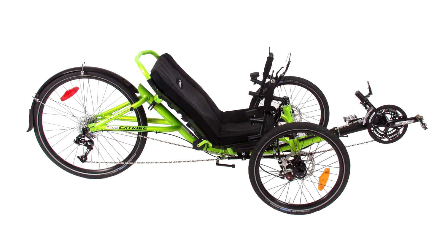 Catrike 5.5.9 Trike side, Eon Green, Bixby Bicycle