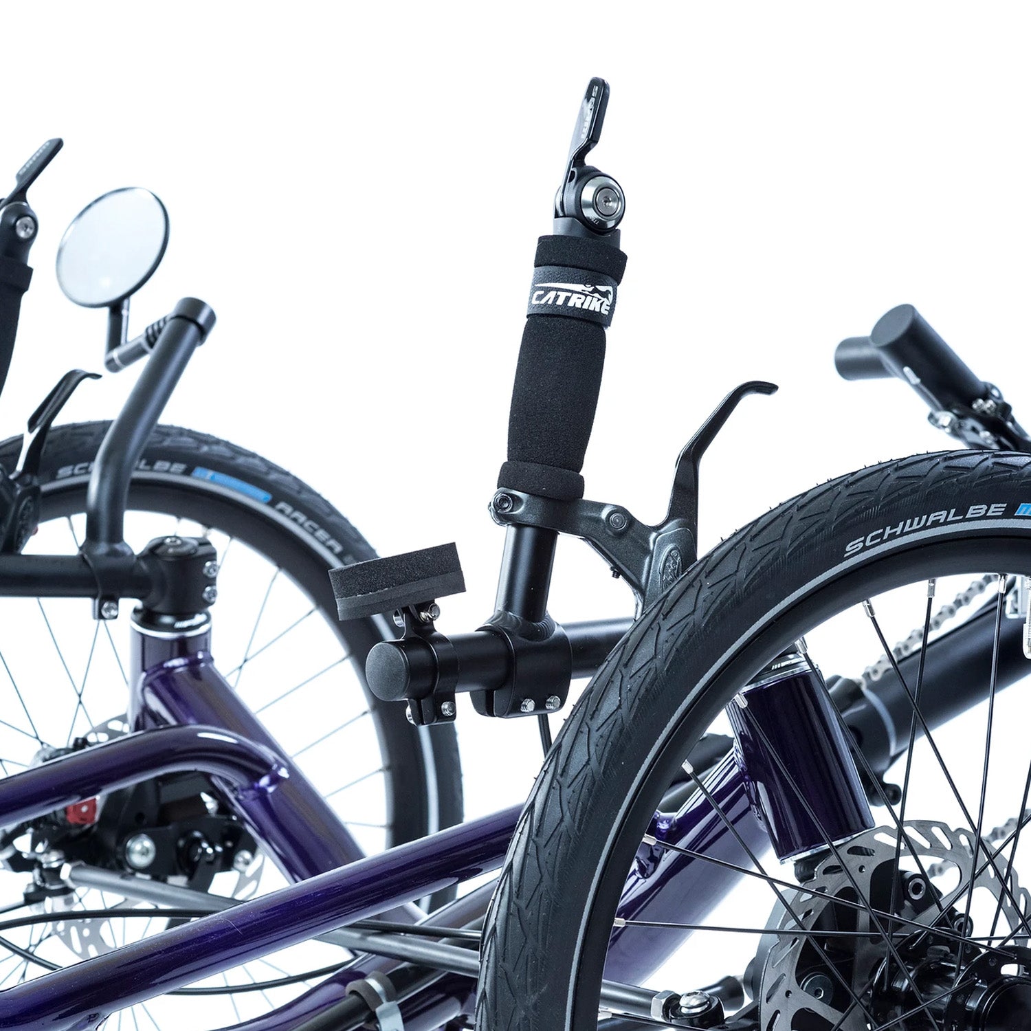 Catrike Dumont Trike Candy Purple shifter, Bixby Bicycles, Oklahoma