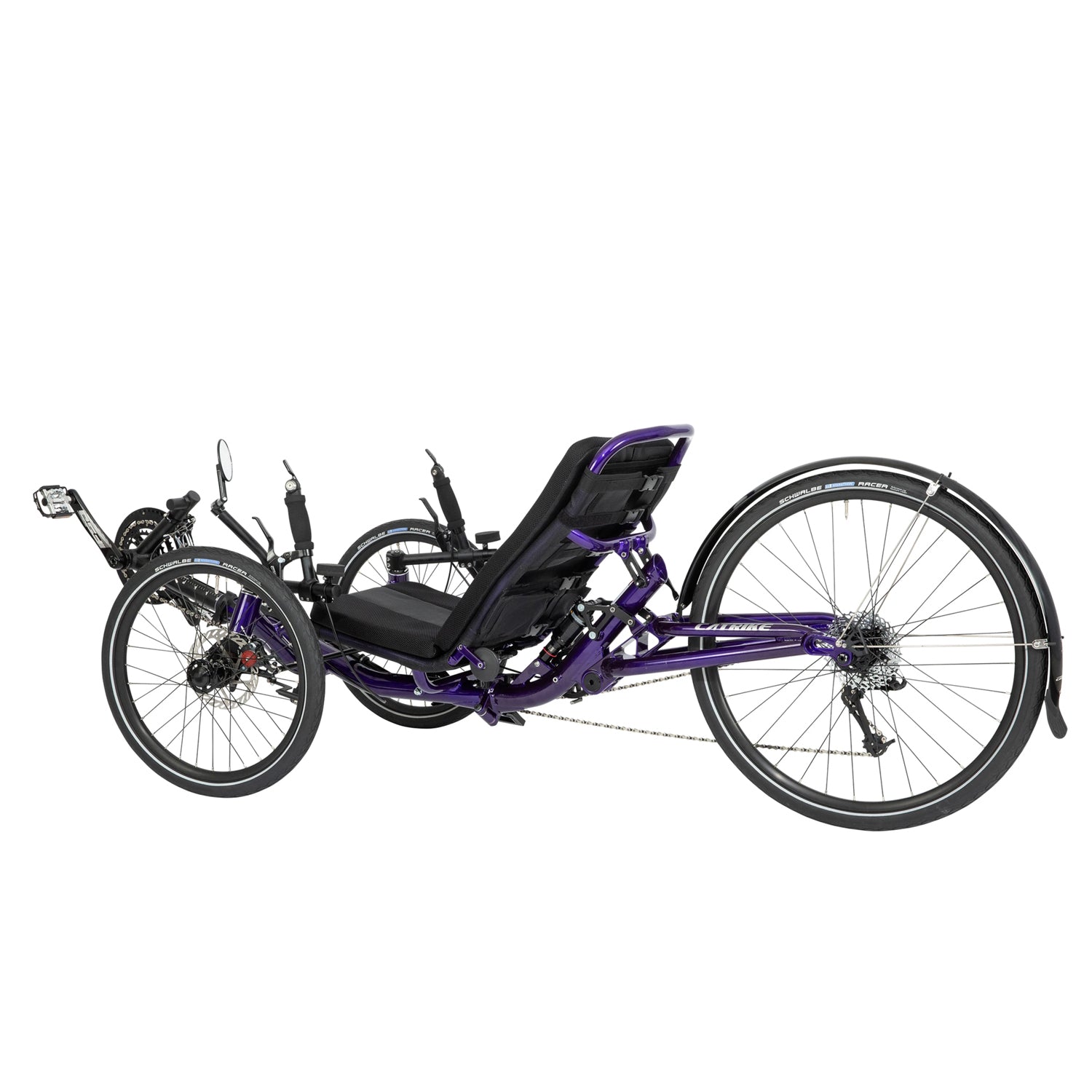 Catrike Dumont Trike Candy Purple back , Bixby Bicycles, Oklahoma