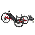 Catrike Expedition Trike Lava Red 3/4 view, Bixby Bicycles, Oklahoma