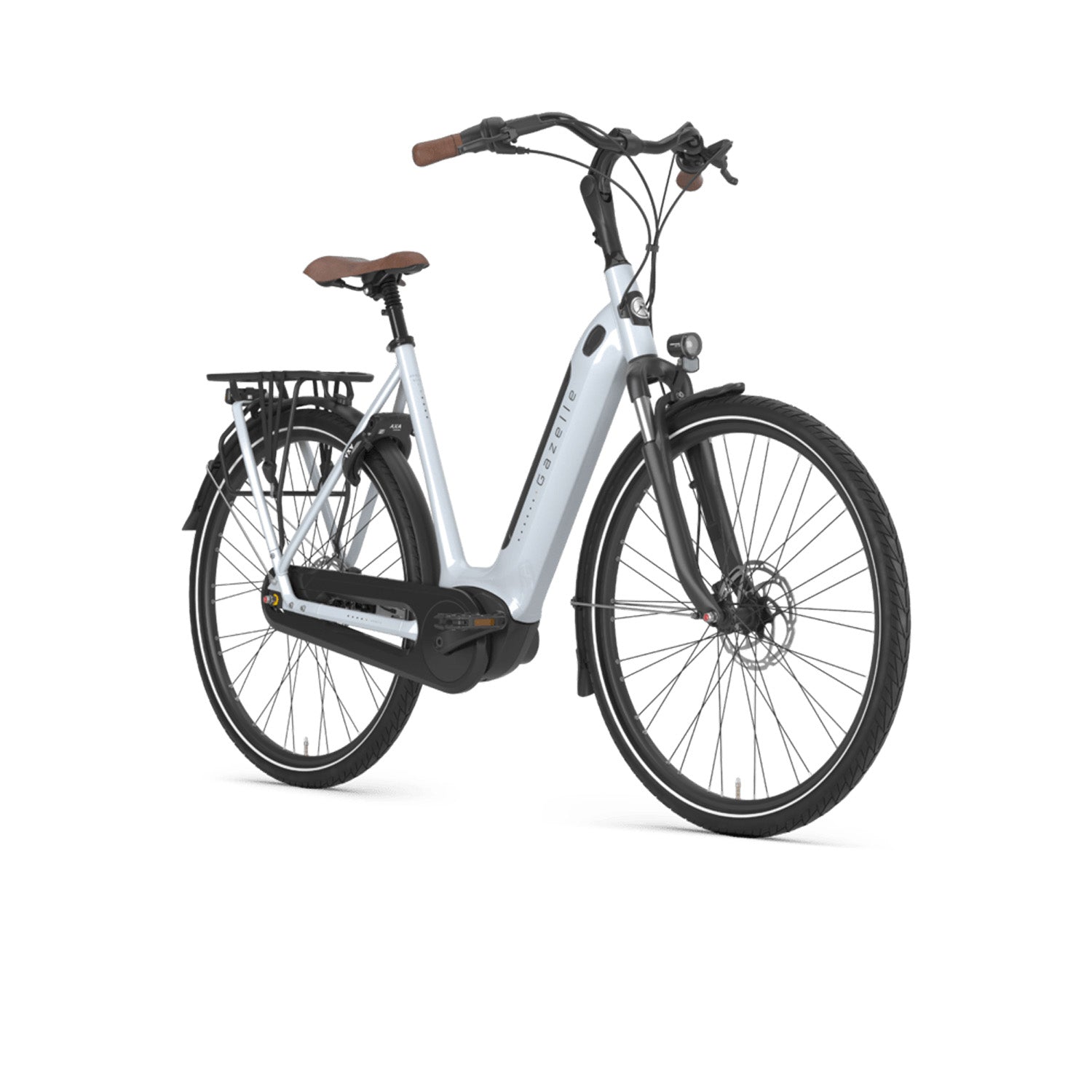 Gazelle Arroyo C7 HMB Elite E-Bike Frozen White, Bixby Bicycles, Oklahoma