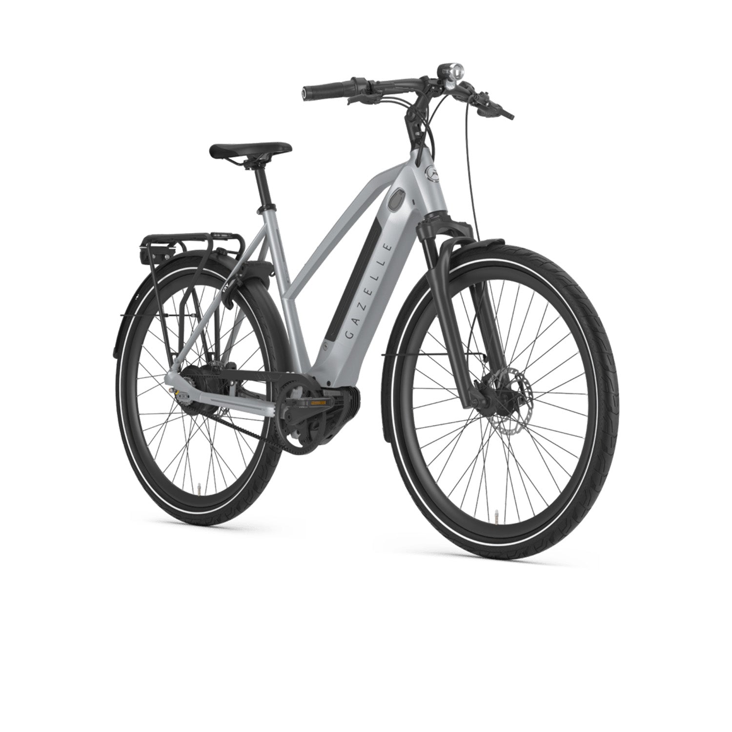 Gazelle Ultimate C380+ HMB E-Bike Industrial Grey, Bixby Bicycles, Oklahoma