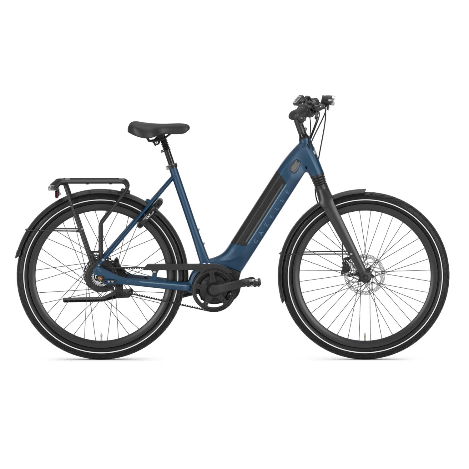 Gazelle Ultimate C380 HMB E-Bike Mallard Blue, Bixby Bicycles, Oklahoma