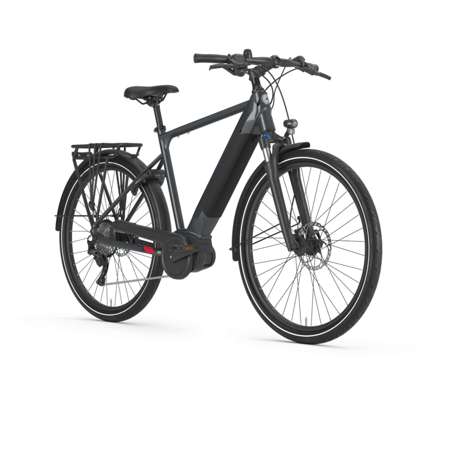 Gazelle Medeo T10 HMB E-Bike Anthracite Grey, Bixby Bicycles, Oklahoma