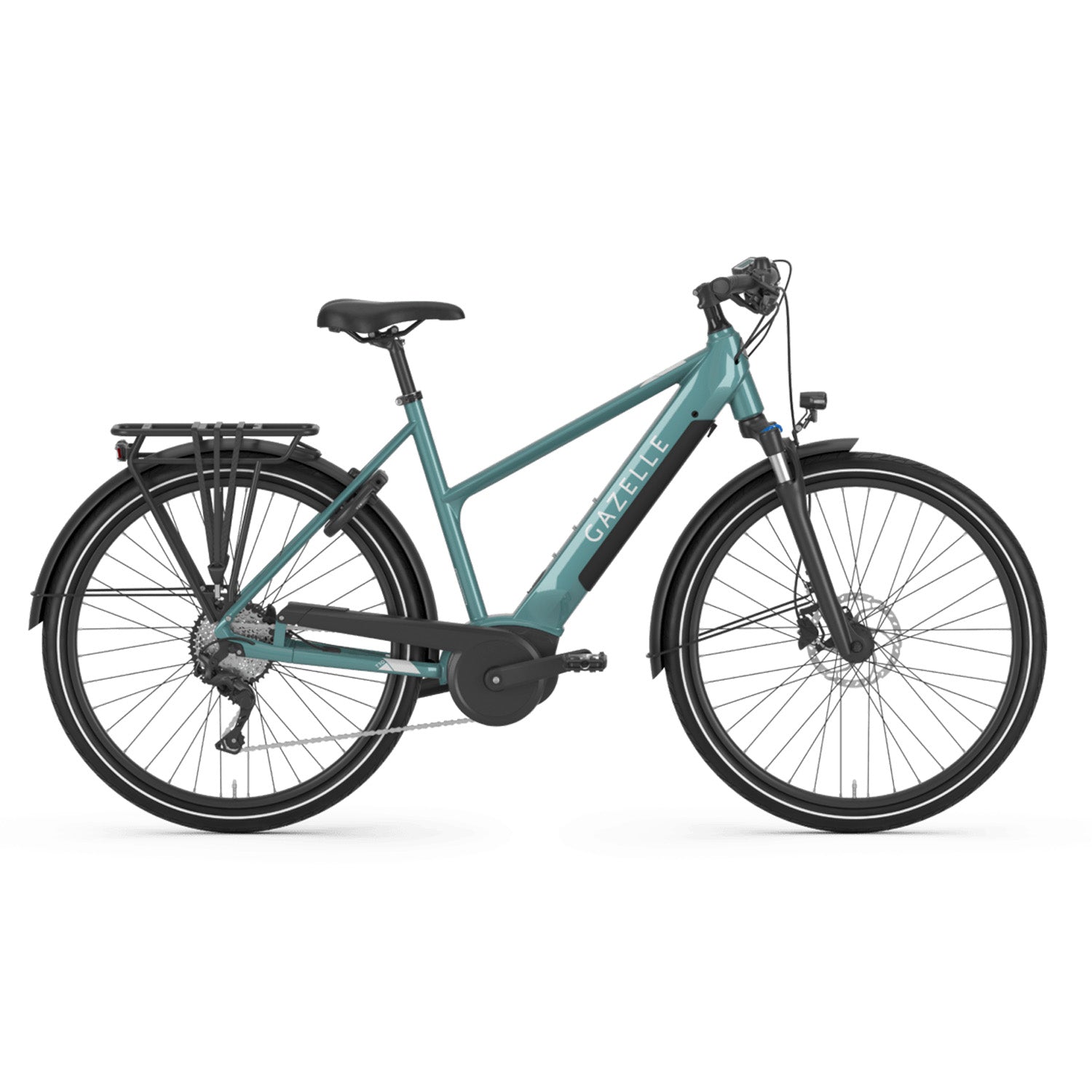 Gazelle Medeo T10 HMB E-Bike Denim Blue, Bixby Bicycles, Oklahoma