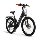 Magnum Navigator X E-Bike 12Ah Step Thru 26", Black/Silver, bixbybicycles.com