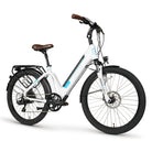 Magnum Navigator X E-Bike White/Blue, Bixby Bicycles, Oklahoma
